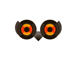 owl logo design symbol by alex tass