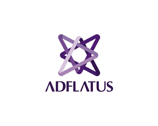 Adlfatus interior design studio logo design by Alex Tass