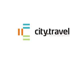 city travel agency logo design by Alex Tass