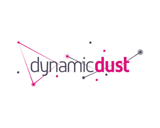 dynamic dust games applications developer logo design by Alex Tass