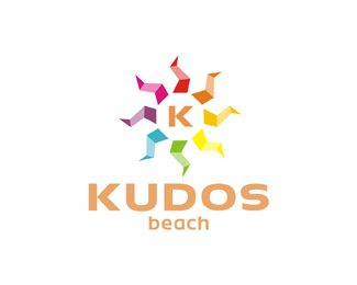 kudos beach bar club terrace 2013 logo redesign refresh rebranding variation logo design by Alex Tass