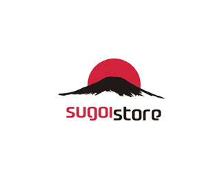 sugoi store - high quality Japan products online store logo design by Alex Tass