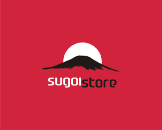 sugoi store - high quality Japan products online store red logo design by Alex Tass