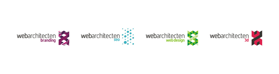 web architecten advertising agency sub-branding branding, seo, web design, 3d logo design by Alex Tass