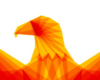 eagle head symbol icon logo design by alex tass