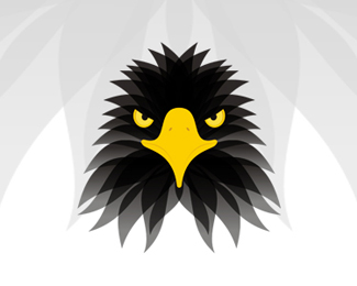 eagle head symbol icon logo design by alex tass