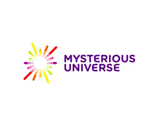 mysterious universe space radio show podcast logo design redesign by alex tass
