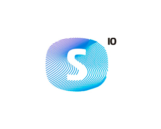 s 10 io monogram logo design symbol by alex tass